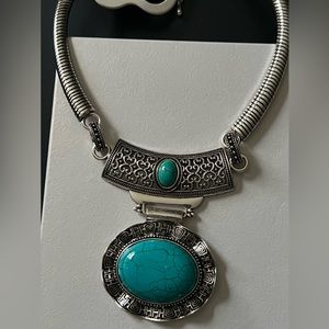 Southwestern Necklace Made in Quartzite, AZ. Never Worn! NWOT!